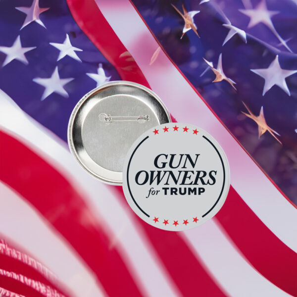 Gun Owners for Trump 3" Buttons