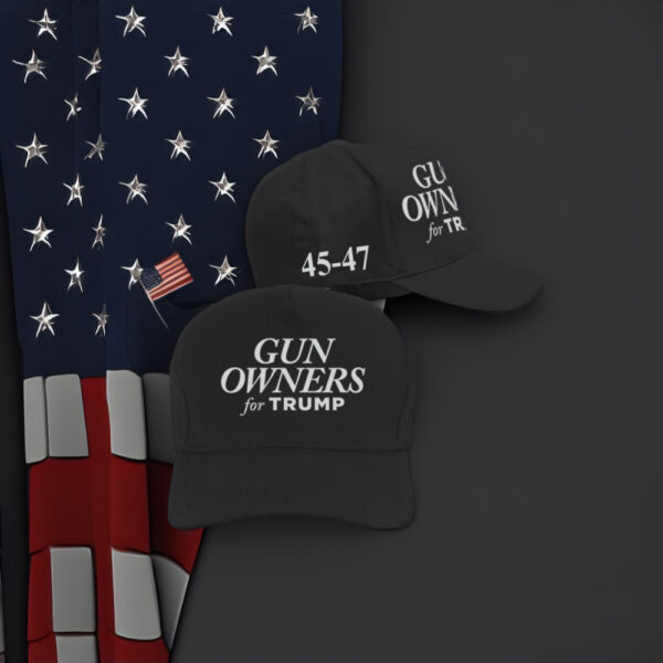 Show Your Support: Gun Owners for Trump Black Hat - Image 2