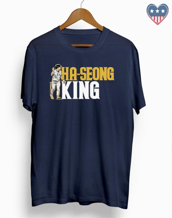 Ha Seong Kim: The King of Baseball T-Shirt - Image 2