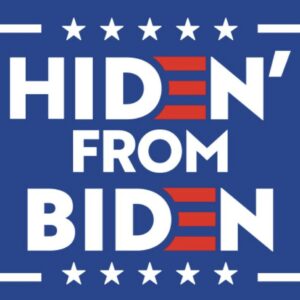 Hiden from Joe Biden 2024 YARD SIGNS