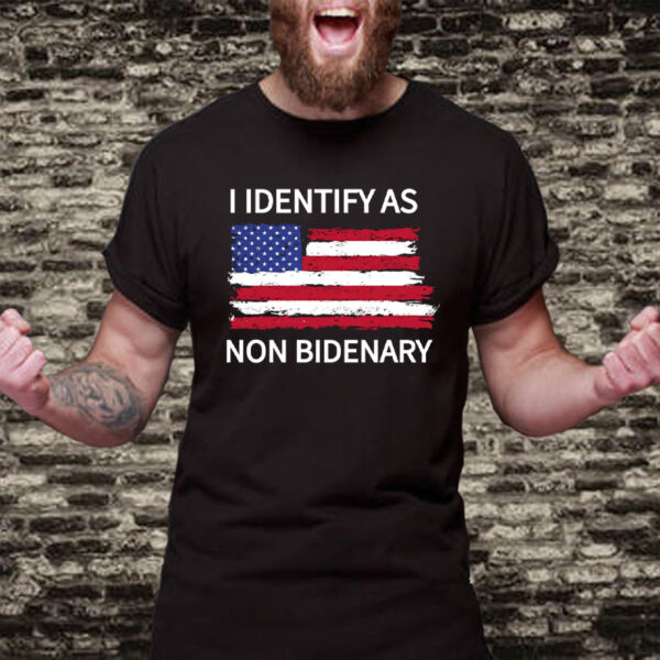 Express Your Identity: I Identify As Non Bidenary T-Shirt