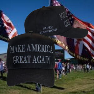 Im releasing this NEVER SURRENDER BLACK MAGA Hat To Stand Against This Injustice2