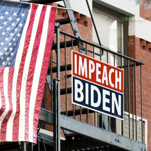 Impeach Biden 2024: Show Your MAGA Pride with Our Yard Sign