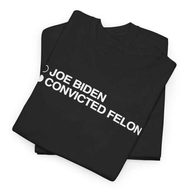 Joe Biden Convicted Felon Shirts