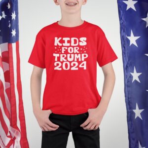 Kids For Trump 2024 Tee Shirts