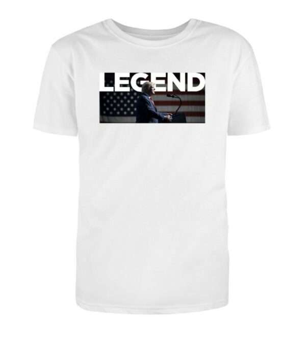 Legend Flag: Premium Cotton T-Shirt for Patriotic Style