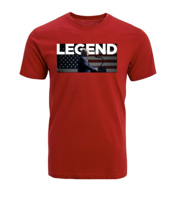 Legend Flag: Premium Cotton T-Shirt for Patriotic Style - Image 3