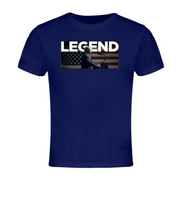 Legend Flag: Premium Cotton T-Shirt for Patriotic Style - Image 2