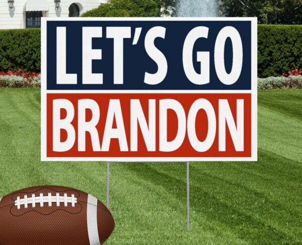 Let's Go Brandon FJB Yard Signs: Show Your MAGA Pride in 2024 - Image 2