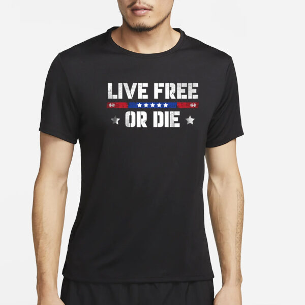 Live Free or Die: Express Your Patriotic Spirit with Our Premium T-Shirt