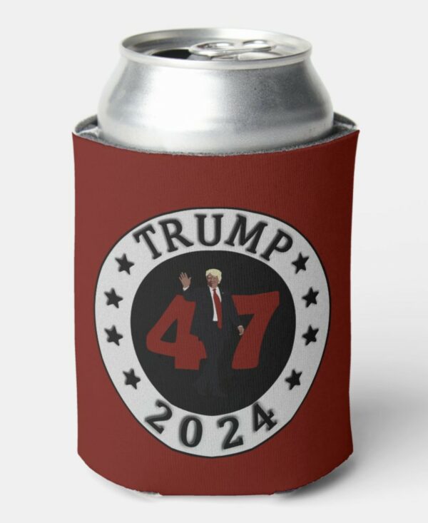 MAGA 2024: Keep Your Drinks Cold with the Official Trump 47 Can Cooler