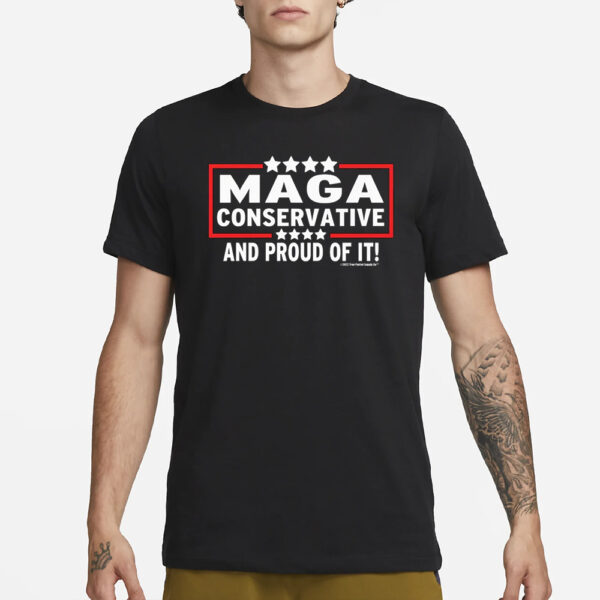 MAGA Conservative And Proud: Anti-Biden Unisex Classic T-Shirt