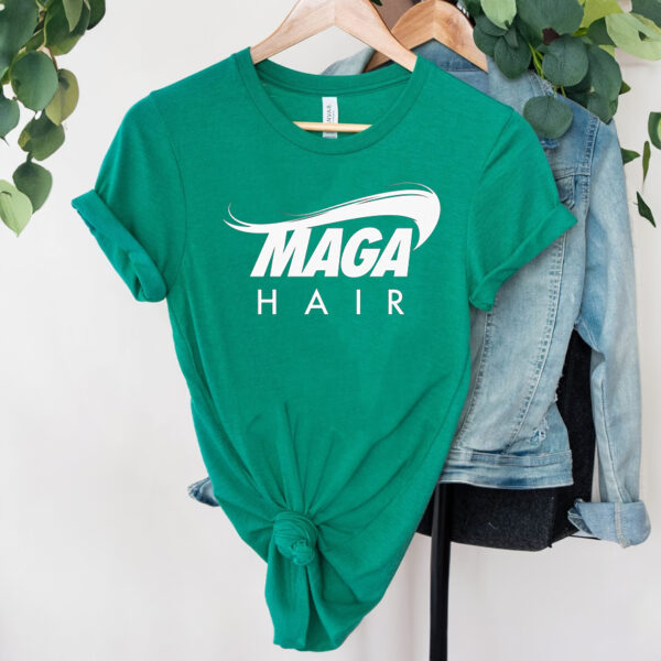 MAGA Hair: The Ultimate Donald Trump Parody T-Shirt - Image 2