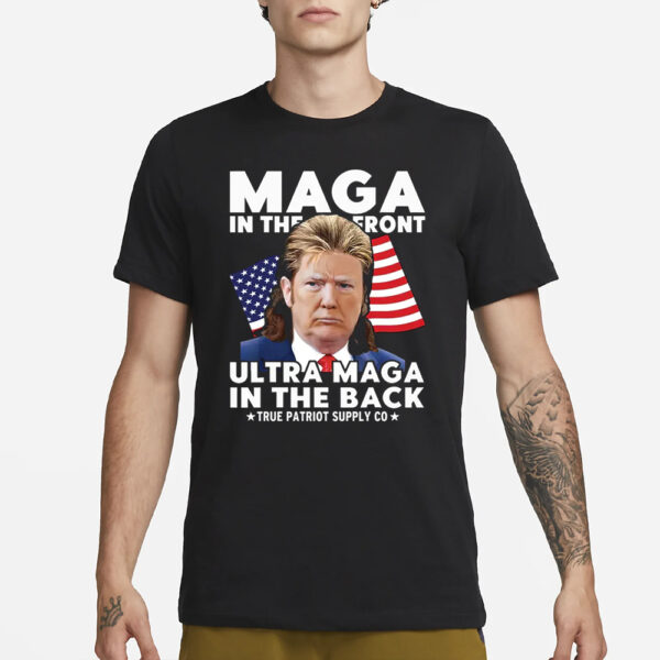 MAGA Mullet: The Ultimate Trump Meme T-Shirt for Patriots