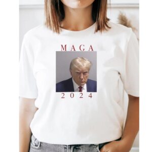 MAGA MUGSHOT 2024 T SHIRTs