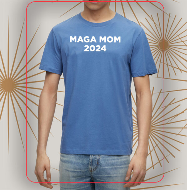 MAGA Mom 2024: Show Your Patriotic Pride with Our Premium Cotton Shirt - Image 2