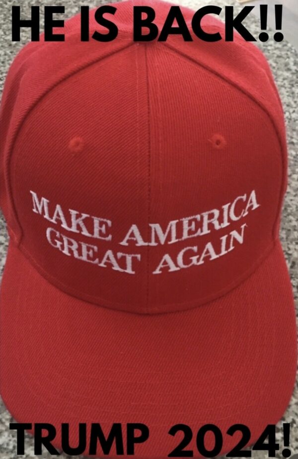 MAKE AMERICA GREAT AGAIN 2024: Official Donald Trump Campaign Hat