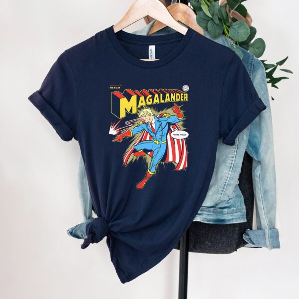 Magalander Donald Trump 2024 Parody T-Shirt: Show Your Support with a Touch of Humor