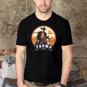 Make America Cowboy Again Trump Western 2024 Shirts