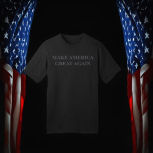 Make America Great Again Black T-Shirts