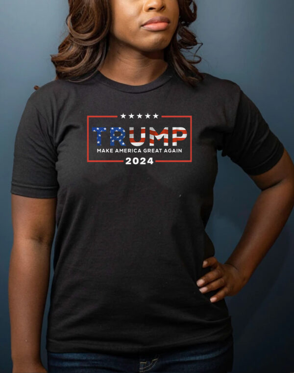 Show Your Patriotism: Make America Great Again Shirt for 2024 - Image 2