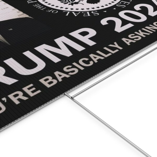 Trump Mugshot 2024: Indictment Yard Sign for MAGA Supporters - Image 2