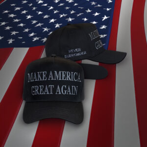 NEVER SURRENDER MAGA 2024 HAT straight to your door