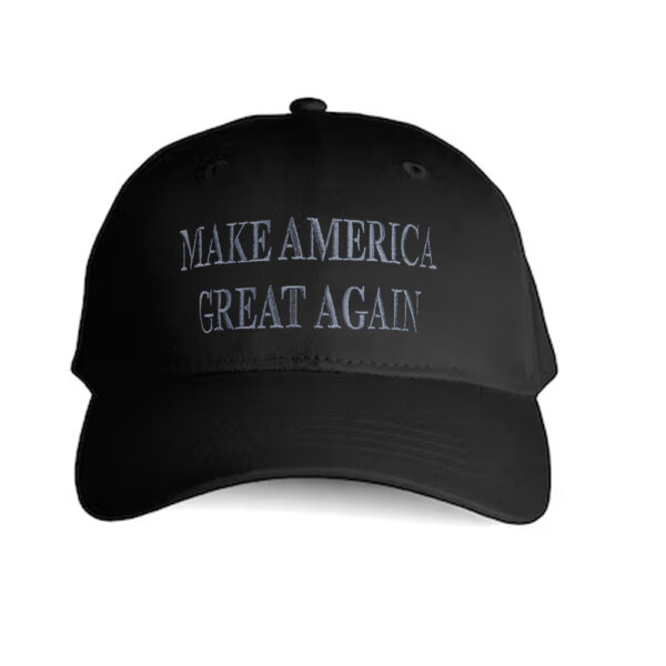 Never Surrender Black MAGA Trucker Hats