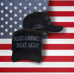 Never Surrender MAGA Baseball Cap Hat