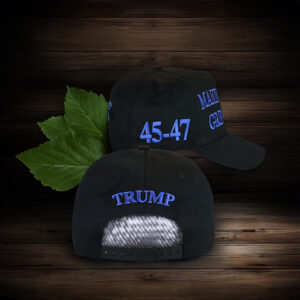 ORDER Trump Thin Blue Line MAGA Hat