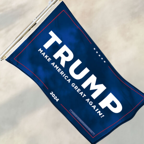 Show Your Support: Official 2024 Trump Flag - Image 2