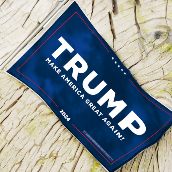 Show Your Support: Official 2024 Trump Flag - Image 3