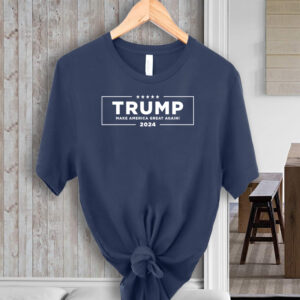 Official 2024 Trump Navy T Shirt 1