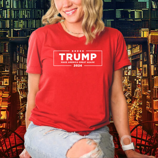 Official 2024 Trump Red T-Shirt: Show Your Support for the 45th President