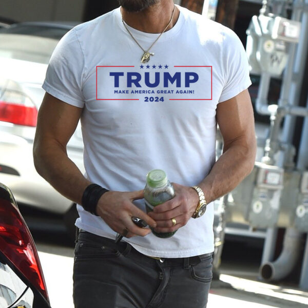 Official 2024 Trump White T-Shirt: Show Your Support for the 45th President