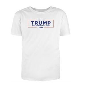 Official 2024 Trump White T-Shirt