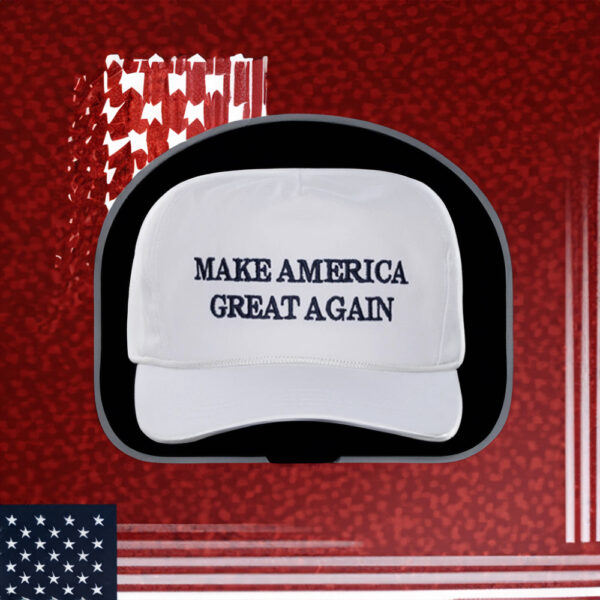 Official Trump Vintage White MAGA Hat: Show Your Patriotism with Style - Image 2