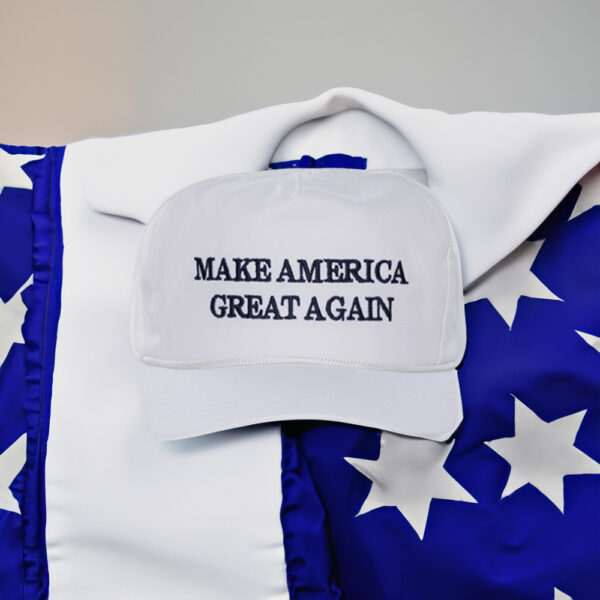 Official Trump Vintage White MAGA Hat: Show Your Patriotism with Style