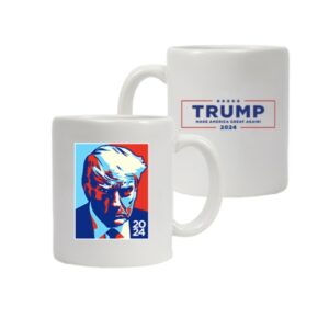 Official Trump Colorblock White Coffee Mug