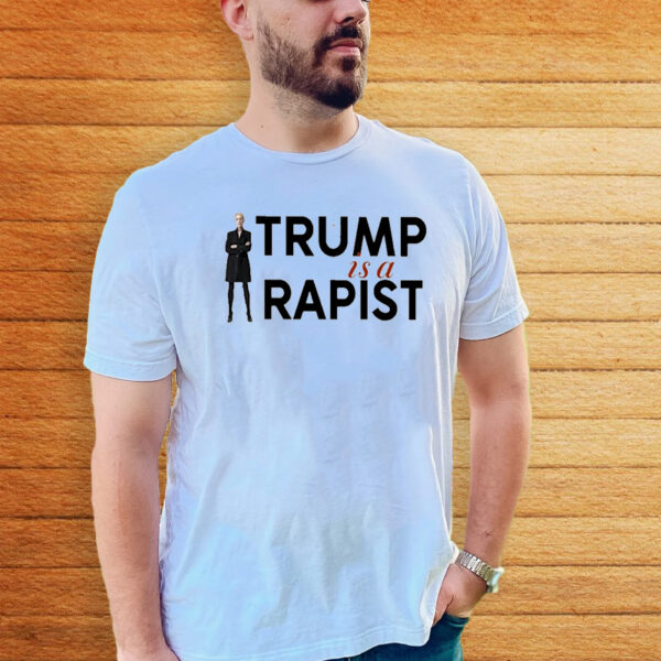 Official Trump Is A Rapist T-Shirt: Stand Against Sexual Assault - Image 2