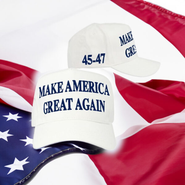 Official Trump 47 MAGA 2024 White Hat: Show Your Support for the 45th President