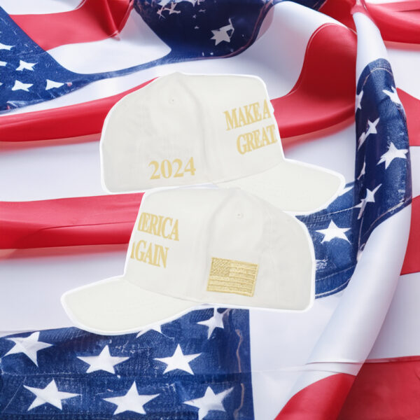 Official Trump MAGA 2024 White Hat: Show Your Support for the 45th President