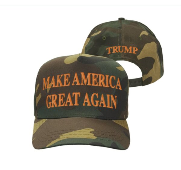 Official Trump MAGA 45-47 Camo Hat