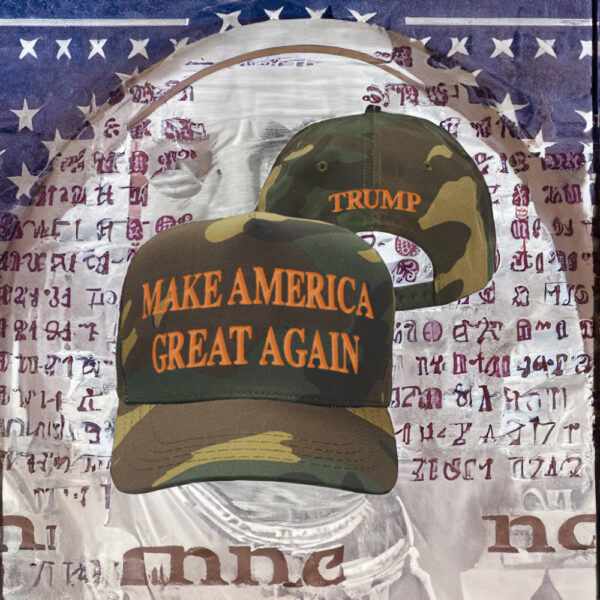 Official Trump MAGA 45-47 Camo Hat: Show Your Patriotic Support