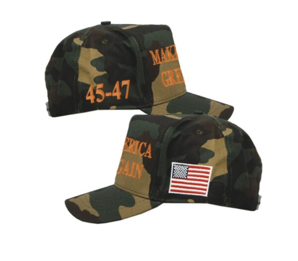 Official Trump MAGA 45-47 Camo Hats