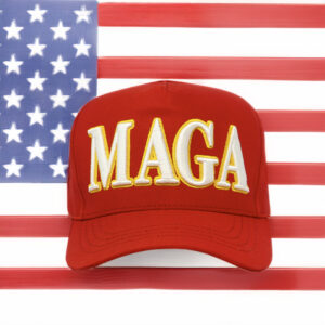 Official Trump Special Edition 3D MAGA Hats, Red Gold