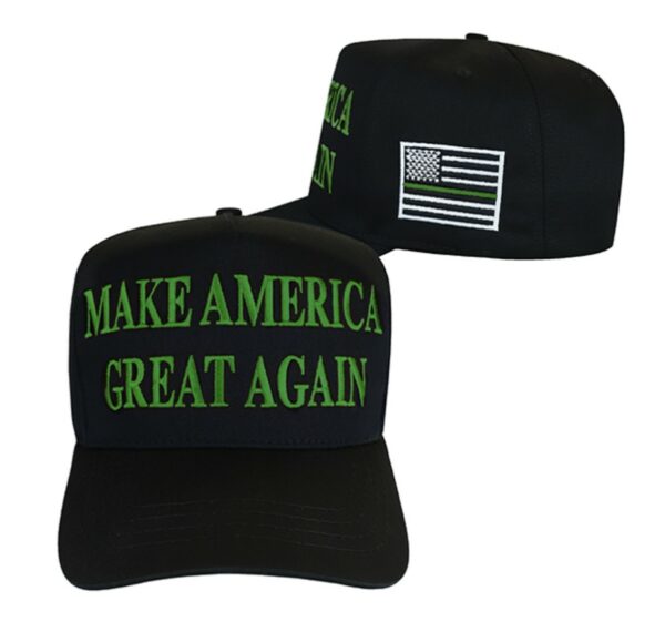 Official Trump Thin Green Line MAGA Hat