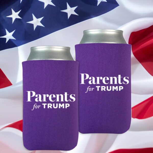 Parents for Trump 2024: The Ultimate Beverage Cooler for Patriots - Image 3