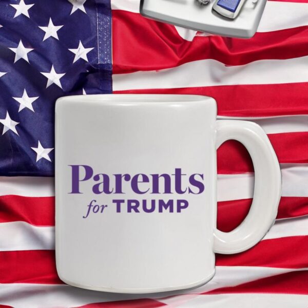 Parents for Trump 2024: Show Your Support with Our Exclusive Coffee Mug