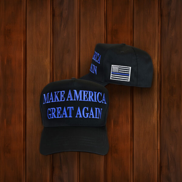 Police Police Police Trump BLUE MAGA HATS